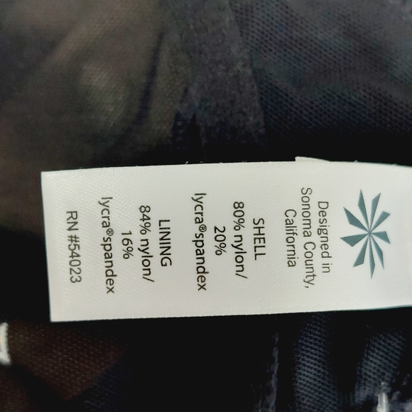 NEW Athleta Laguna side Scrunch Tankini Top Summer P6325 - Picture 8 of 9